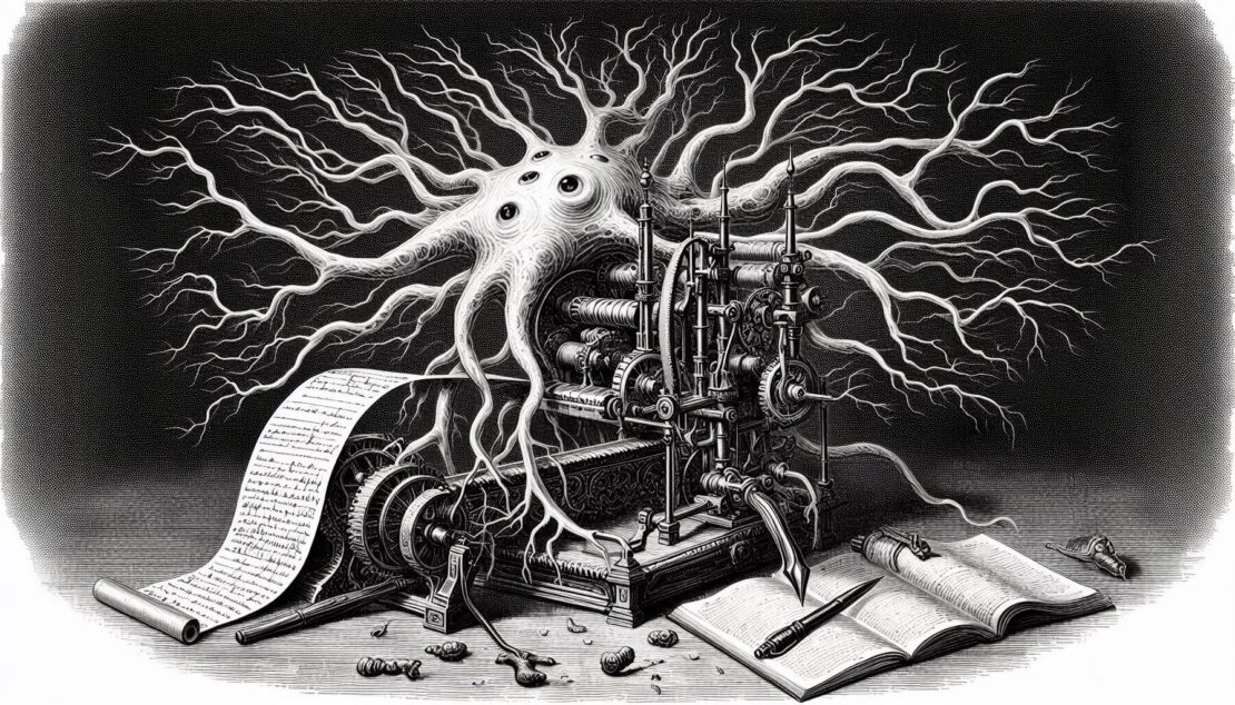 Aquí tenemos a una neurona, tratando de calcular el ROI que justifique su existencia en el cerebro del Gerente.